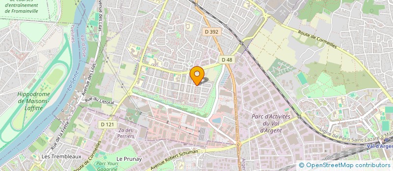 localisation de l'entreprise MONSIEUR PHILIPPE DOS SANTOS à CORMEILLES-EN-PARISIS