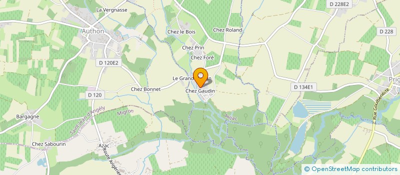 localisation de l'entreprise MONSIEUR PHILIPPE DOUBLET à AUJAC