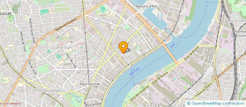 localisation de l'entreprise MONSIEUR PHILIPPE DOUCET  BORDEAUX