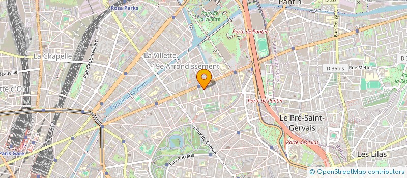 localisation de l'entreprise MONSIEUR PHILIPPE DRAGOTTA  PARIS