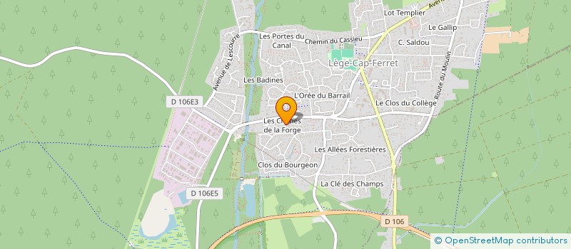 localisation de l'entreprise MONSIEUR PHILIPPE DREAN à LEGE-CAP-FERRET