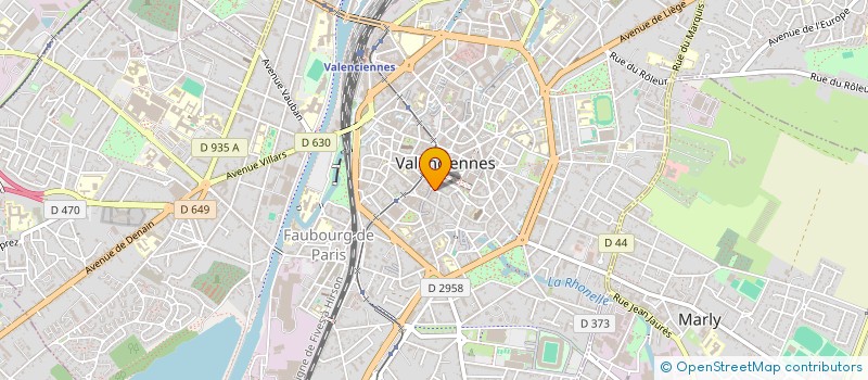 localisation de l'entreprise MONSIEUR PHILIPPE DRECQ à VALENCIENNES