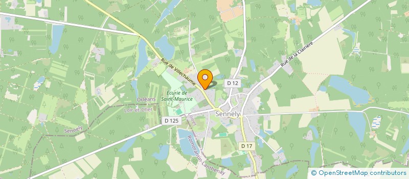 localisation de l'entreprise MONSIEUR PHILIPPE DREUX à LIGNY-LE-RIBAULT