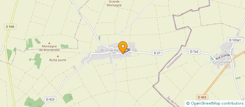 localisation de l'entreprise MONSIEUR PHILIPPE DRIAULT  BROMEILLES
