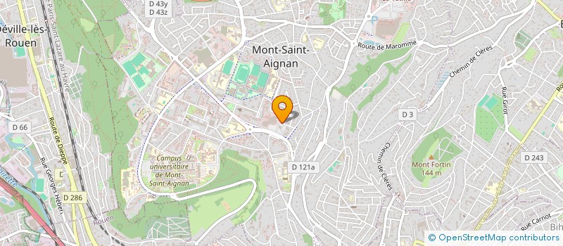 localisation de l'entreprise MONSIEUR PHILIPPE DROESCH  MONT-SAINT-AIGNAN