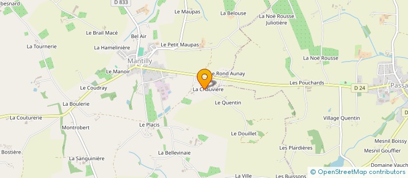 localisation de l'entreprise MONSIEUR PHILIPPE DROLON à MANTILLY
