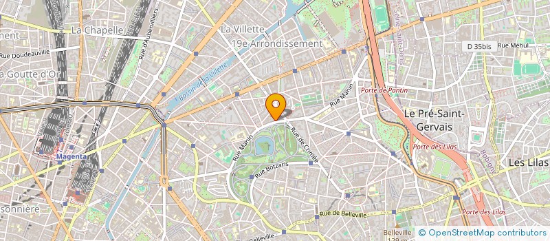 localisation de l'entreprise MONSIEUR PHILIPPE DROUET  PARIS