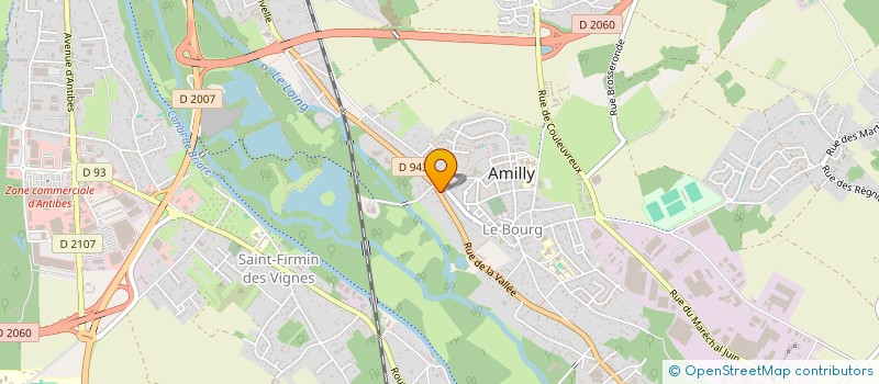 localisation de l'entreprise MONSIEUR PHILIPPE DROUET à AMILLY