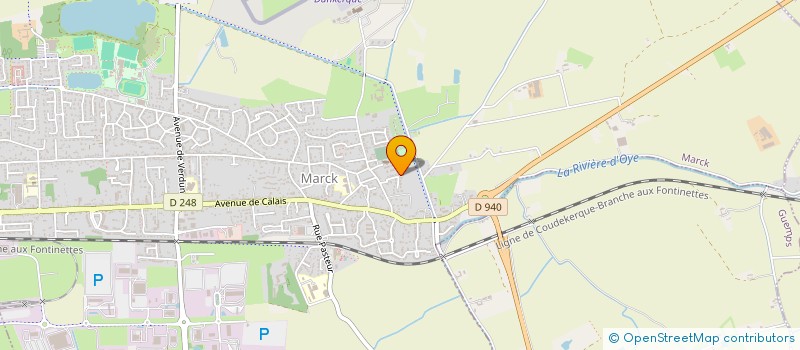 localisation de l'entreprise MONSIEUR PHILIPPE DRUESNE  MARCK