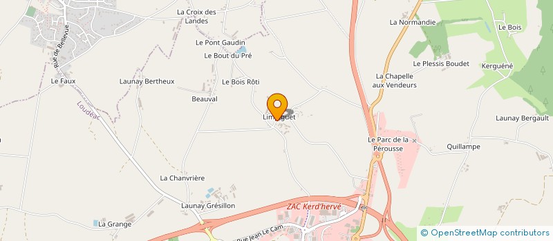 localisation de l'entreprise MONSIEUR PHILIPPE DUAULT à LOUDEAC