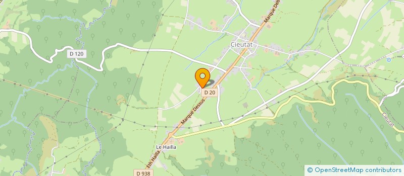 localisation de l'entreprise MONSIEUR PHILIPPE DUBEAU  CIEUTAT