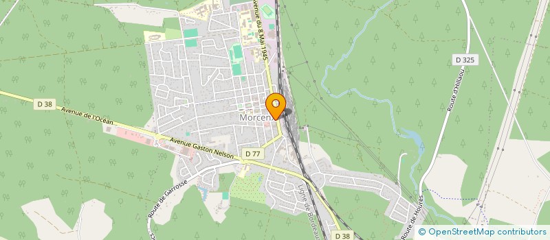 localisation de l'entreprise MONSIEUR PHILIPPE DUBEDAT  MORCENX-LA-NOUVELLE