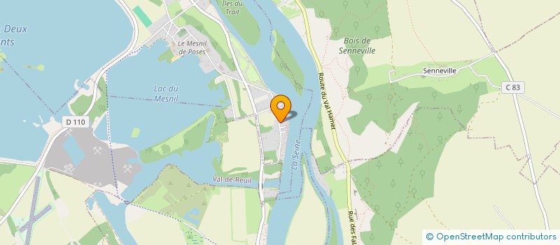 localisation de l'entreprise MONSIEUR PHILIPPE DUBERT  POSES