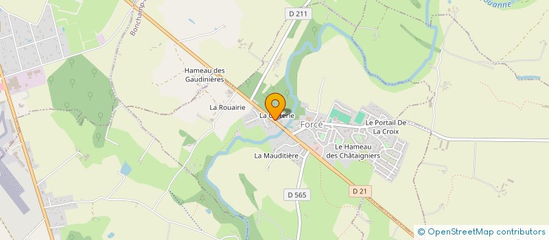 localisation de l'entreprise MONSIEUR PHILIPPE DUBOIS  FORCE