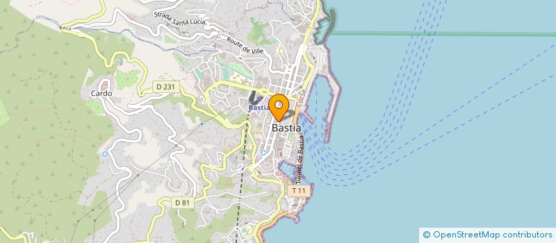 localisation de l'entreprise MONSIEUR PHILIPPE DUBOST à BASTIA