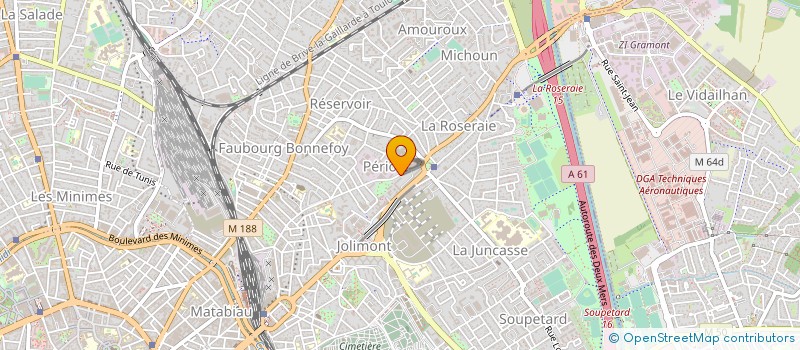 localisation de l'entreprise MONSIEUR PHILIPPE DUBROMETZ à TOULOUSE