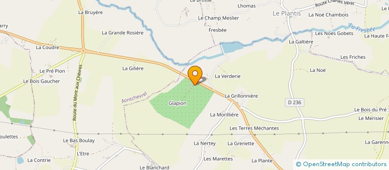 localisation de l'entreprise MONSIEUR PHILIPPE DUBUC à SAINTE-SCOLASSE-SUR-SARTHE