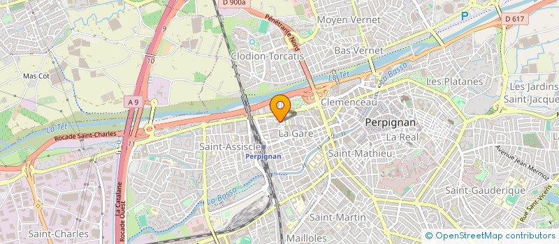 localisation de l'entreprise MONSIEUR PHILIPPE DUBUISSON  PERPIGNAN