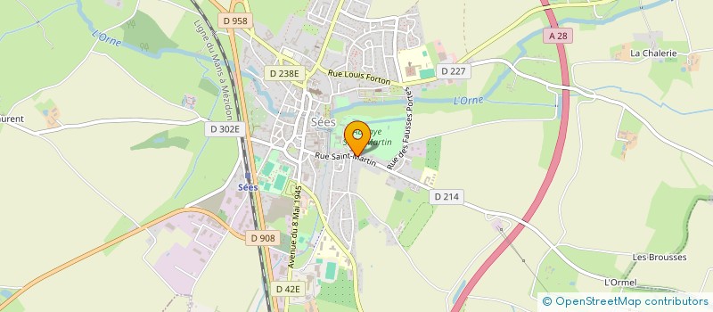 localisation de l'entreprise MONSIEUR PHILIPPE DUBUISSON à SEES