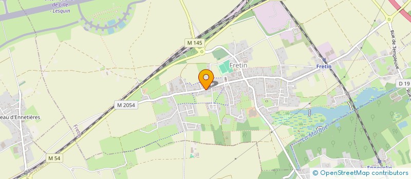 localisation de l'entreprise MONSIEUR PHILIPPE DUBUS à FRETIN