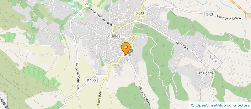 localisation de l'entreprise MONSIEUR PHILIPPE DUCARD  EGUILLES