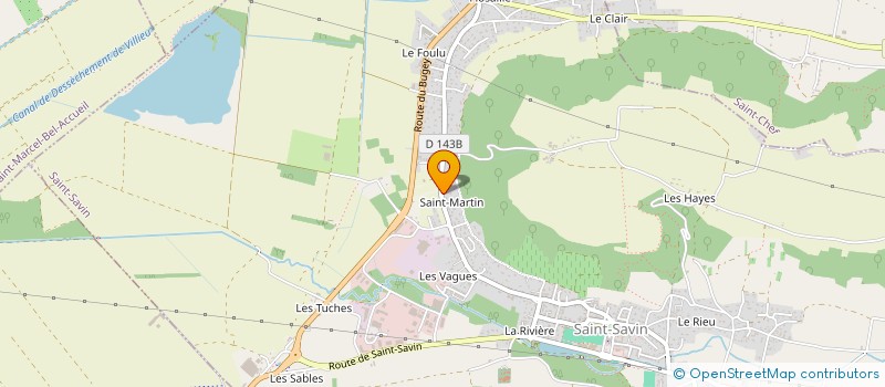 localisation de l'entreprise MONSIEUR PHILIPPE DUCARRE  SAINT-SAVIN