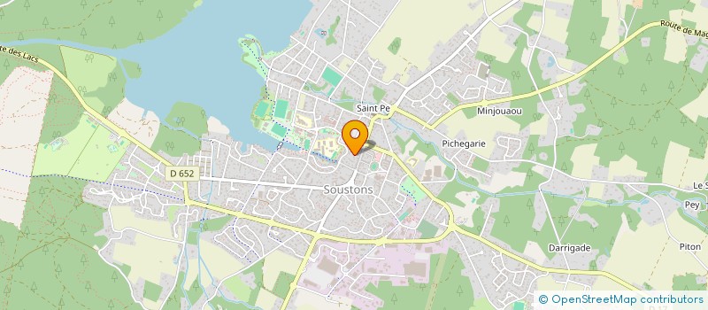 localisation de l'entreprise MONSIEUR PHILIPPE DUCASSE  SOUSTONS