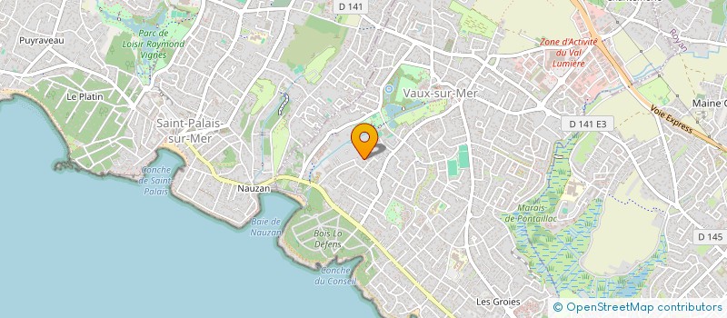 localisation de l'entreprise MONSIEUR PHILIPPE DUCHENE  VAUX-SUR-MER