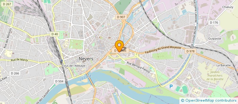 localisation de l'entreprise MONSIEUR PHILIPPE DUCHESNE à NEVERS