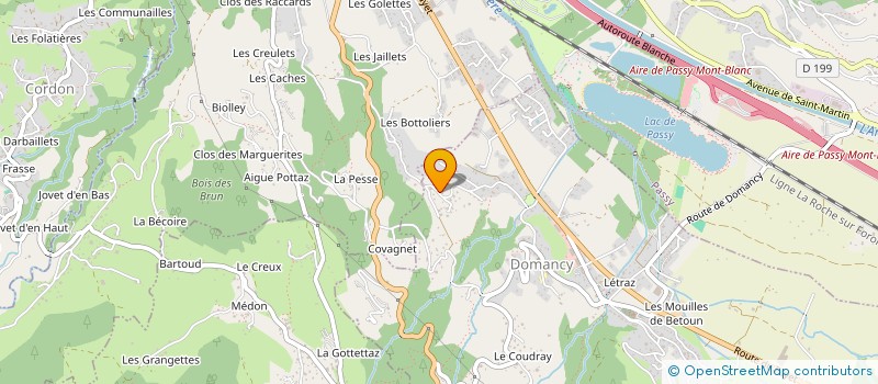 localisation de l'entreprise MONSIEUR PHILIPPE DUCREY  DOMANCY