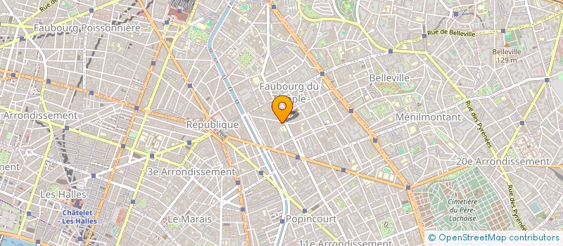 localisation de l'entreprise MONSIEUR PHILIPPE DUFAURE-DE-CITRES  PARIS