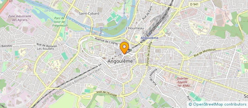 localisation de l'entreprise MONSIEUR PHILIPPE DUFET à ANGOULEME