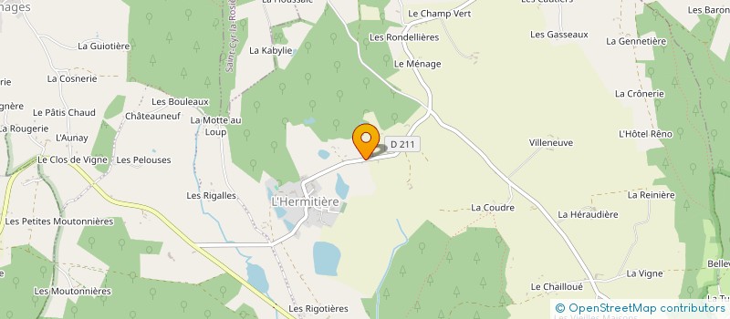 localisation de l'entreprise MONSIEUR PHILIPPE DUFFAUT à PERIGNE