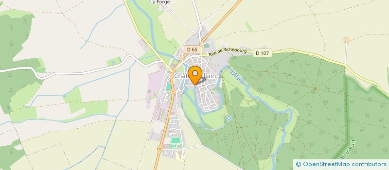 localisation de l'entreprise MONSIEUR PHILIPPE DUFOULON à CHATEAUVILLAIN