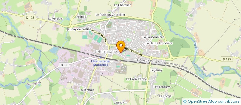 localisation de l'entreprise MONSIEUR PHILIPPE DUFOUR à L'HERMITAGE