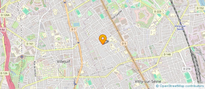 localisation de l'entreprise MONSIEUR PHILIPPE DUFRAICHE à VITRY-SUR-SEINE