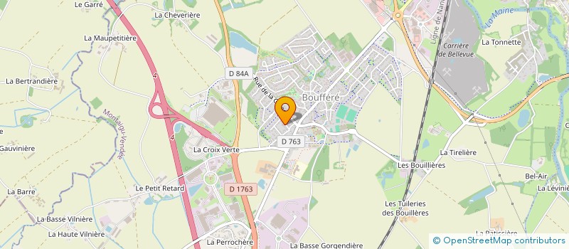 localisation de l'entreprise MONSIEUR PHILIPPE DUGAST à MONTAIGU-VENDEE