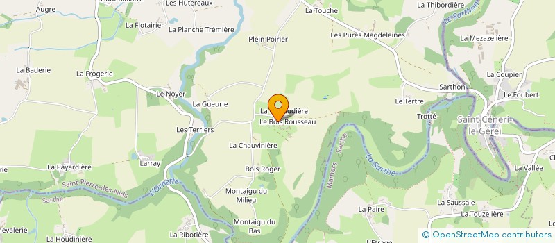 localisation de l'entreprise MONSIEUR PHILIPPE DUHAIL  SAINT-PIERRE-DES-NIDS