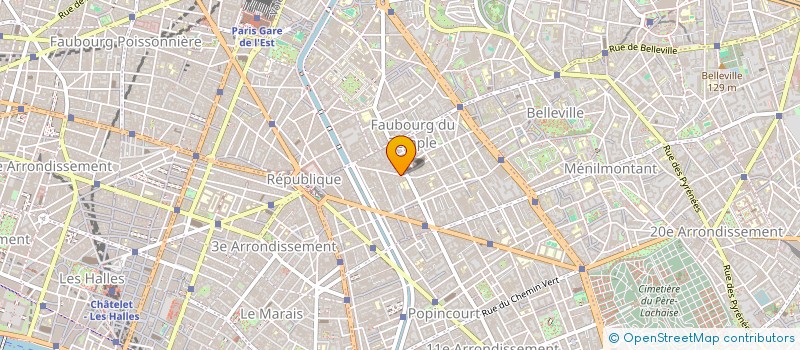 localisation de l'entreprise MONSIEUR PHILIPPE DUHAMEL  PARIS