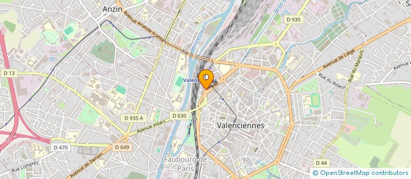 localisation de l'entreprise MONSIEUR PHILIPPE DUHAMEL à VALENCIENNES