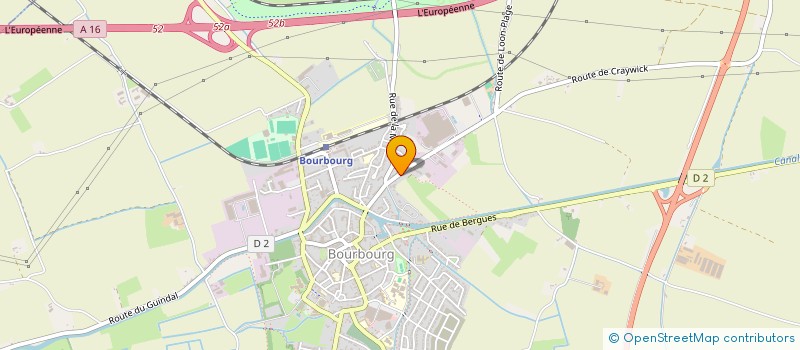 localisation de l'entreprise MONSIEUR PHILIPPE DUHAUT  BOURBOURG