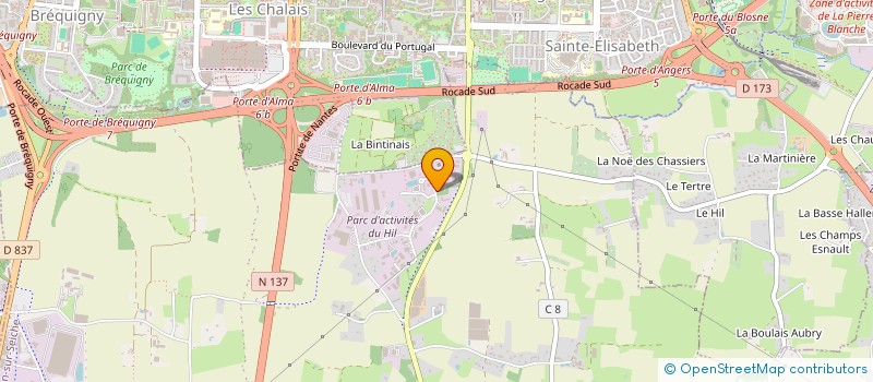localisation de l'entreprise MONSIEUR PHILIPPE DUHOUX  NOYAL-CHATILLON-SUR-SEICHE
