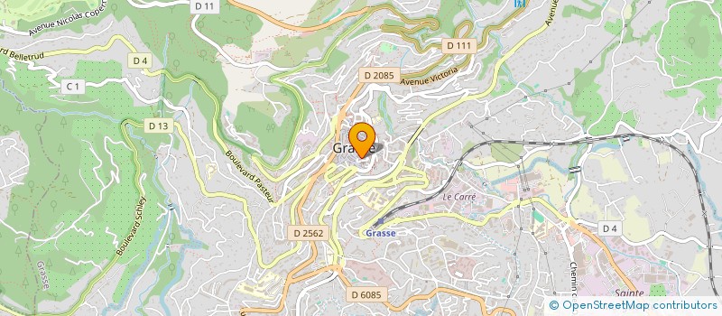 localisation de l'entreprise MONSIEUR PHILIPPE DUMAS  GRASSE