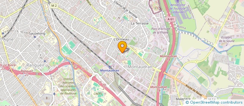 localisation de l'entreprise MONSIEUR PHILIPPE DUMAZER  TOULOUSE
