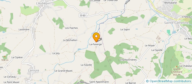 localisation de l'entreprise MONSIEUR PHILIPPE DUMOND  LARAJASSE