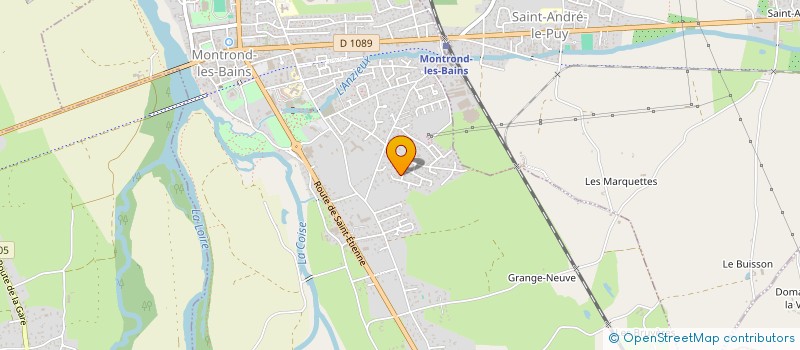 localisation de l'entreprise MONSIEUR PHILIPPE DUMONTET  MONTROND-LES-BAINS