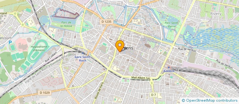localisation de l'entreprise MONSIEUR PHILIPPE DUMONTIER à AMIENS