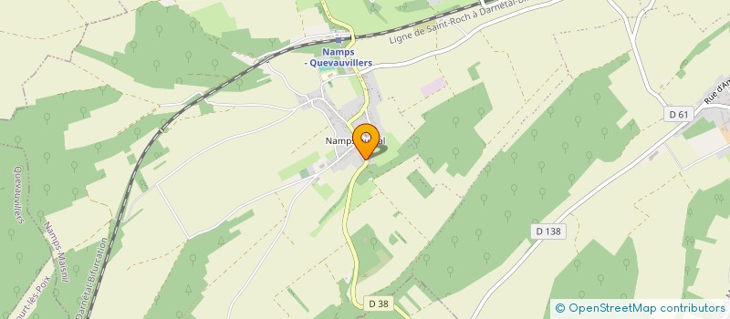 localisation de l'entreprise MONSIEUR PHILIPPE DUMOULIN à NAMPS-MAISNIL