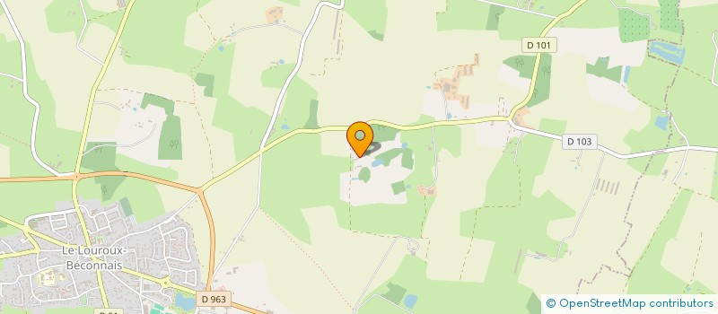 localisation de l'entreprise MONSIEUR PHILIPPE DUPAS  VAL D'ERDRE-AUXENCE