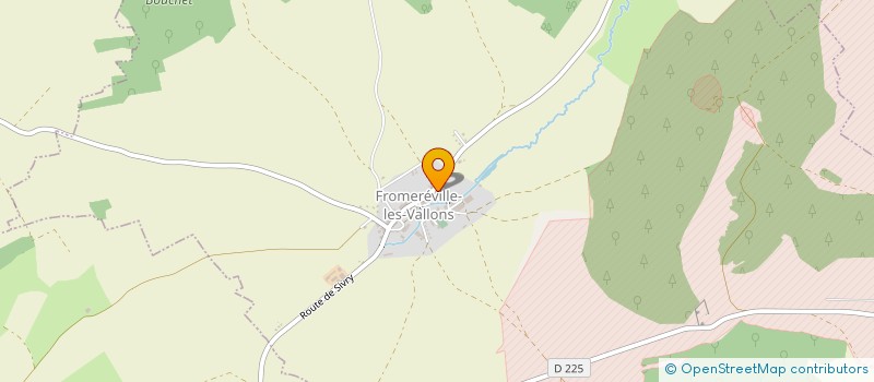 localisation de l'entreprise MONSIEUR PHILIPPE DUPENDANT à FROMEREVILLE-LES-VALLONS